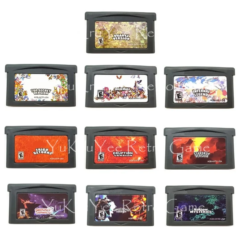 

Stardrop Top Secret Quartz Sienna Video Game Memory Cartridge Card for 32 Bit Console Accessories US Sticker English Language