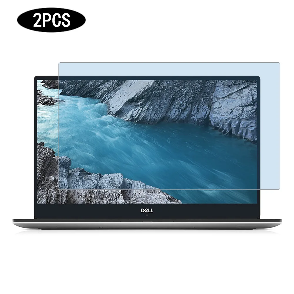 Cartinoe 15,6 дюймов Защитная плёнка для экрана ноутбука для Dell Xps 15 Xps15 9560 9550 9570 9575 15," Универсальная пленка анти-синий светильник 2 шт