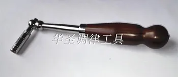 

The piano tuning tool The gourd shape Tuning wrench red wooden handle Tuning the wrench