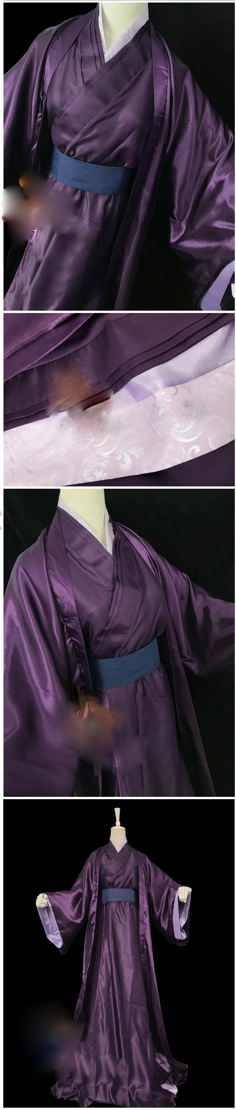 6 видов конструкций мужской косплей Hanfu для ТВ Игры десять миль кустов персикового цвета YeHua BaiZhen ZheYan DongHua костюмированная драма Hanfu