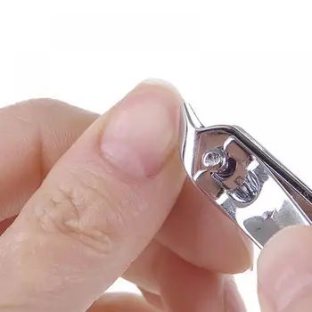 

TOPHOT 1PC Metal Slanted Edge Nail Cuticle Spoon Pusher Remover Cutter Nipper Clipper Cut