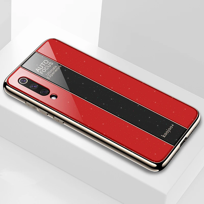 Чехол YonLinTan чехол для Xiaomi Mi 9 Mi9 9Se роскошный блестящий из закаленного стекла