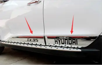 

High quality abs body side moldings side door decoration For 2009 2010 2011 2012 2013 2014 2015 Hyundai IX35