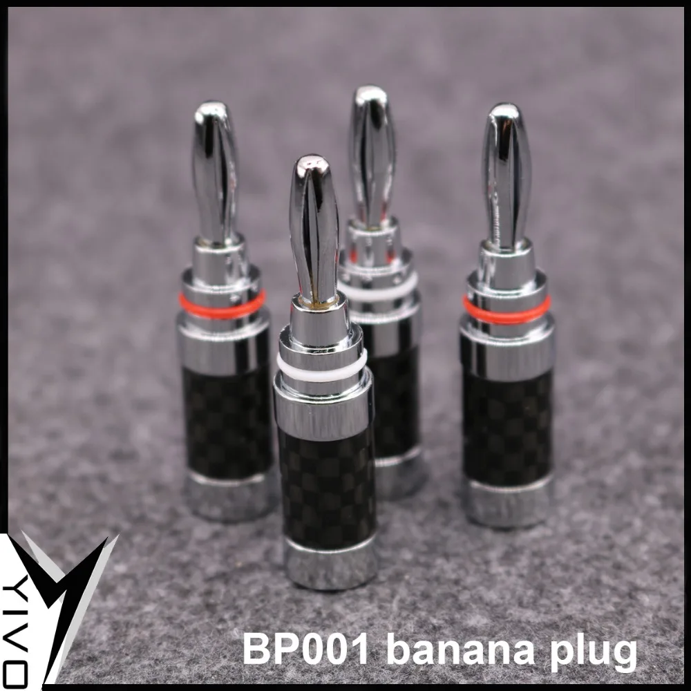 8 шт. BP001 # GuangZhou YIVO электрические вилки из углеродного волокна с латунным