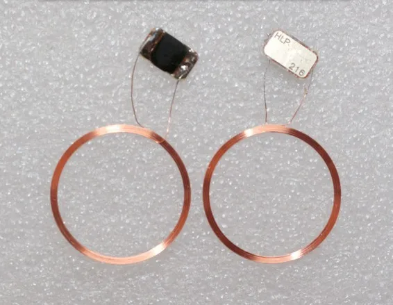 20 мм Диаметр NFC метки медный провод (антенна + чип) Сварка 216 888ytes 13 56 МГц ISO14443 10