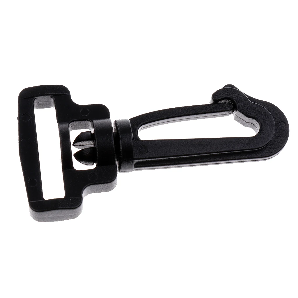 10Pcs 2/2.5/3/3.8mm Plastic Swivel Snap Hooks Buckle Hardware Paracord Outdoor Backpack Straps Webbing Bag Parts Accessories