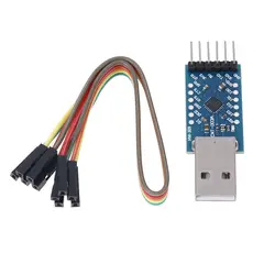 USB 2,0 ttl UART 6PIN модуль Serial Converter CP2104 STC PRGMR заменить CP2102 с Dupont кабелей