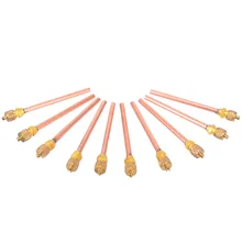 Абсолютно Mayitr 10 шт./лот услуги/клапан доступа 1/" SAE* 1/4" OD* " стволовых Core Remover AC холодильное устройство для вакуумной зарядки