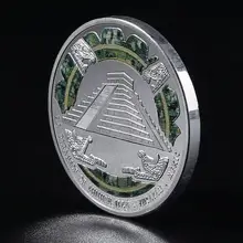 Майя мемораальная монета пирамиды монеты американских монет
