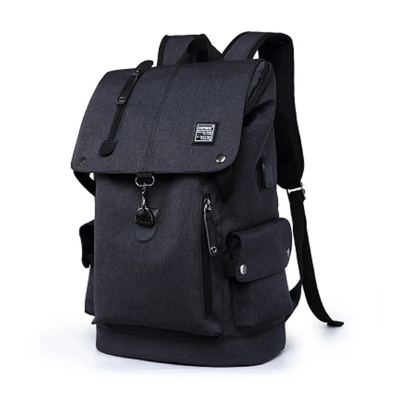 

Multifunction Outdoors USB Charging Anti Theft Backpack Men Fashion Oxford Waterproof School Laptop Backpack Korean