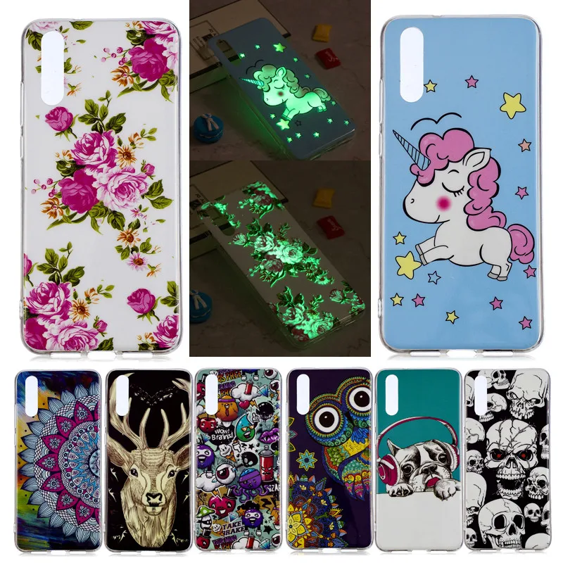 

SuliCase Huawei P 20 Pro Silicone Cover Luminous Anime TPU Skin Soft Back Cover Case for Huawei Ascend P20 Pro Shell Protector