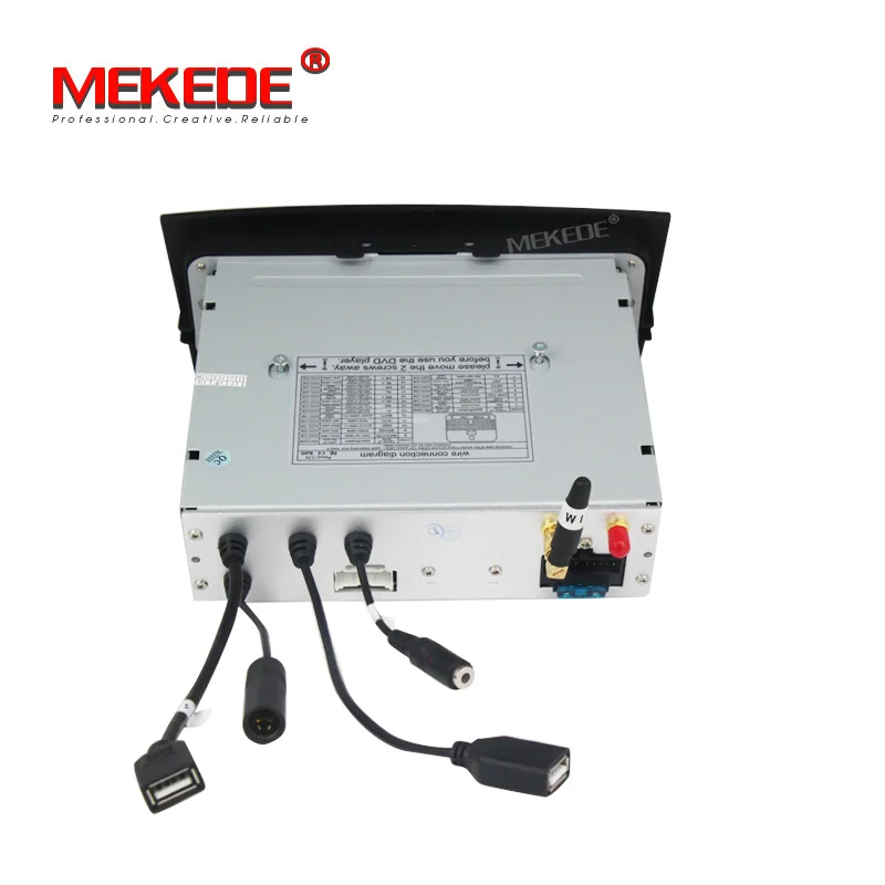 Perfect MEKEDE HD 2din Android 8.1 Car DVD Radio Player Multimedia for Fait Doblo 2015 2016 with BT Wifi GPS navigation audio radio 3