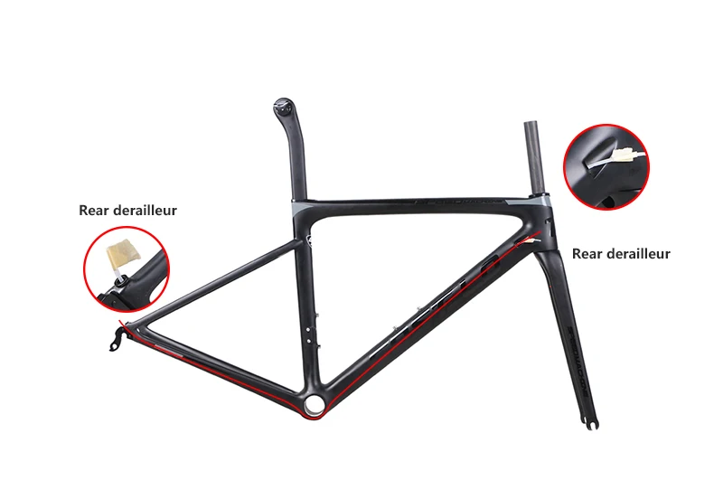 Perfect 2018 Costelo Speedmachine 3.0 ultra light 790g carbon road bike frame Costelo bicycle bicicleta frame carbon fiber cheap frame 25