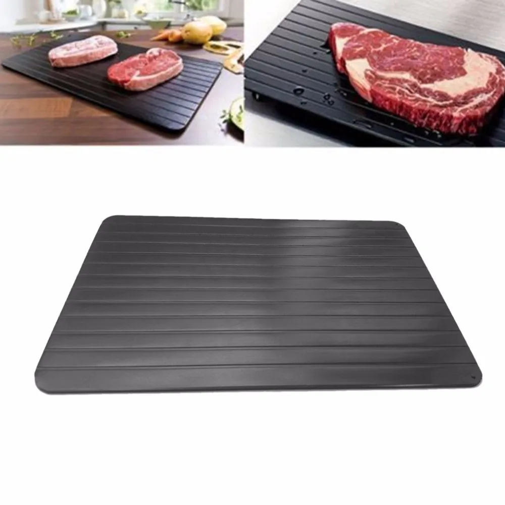 Defrost Tray Thaw Frozen Food Meat Fish In Minutes Home defrosting tray