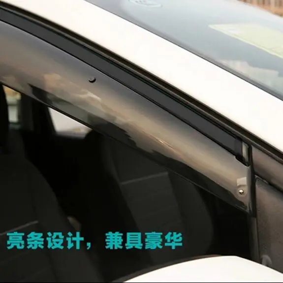 

car-styling Car window rain rainbow block case For Hyundai IX45 2014-2017 car styling