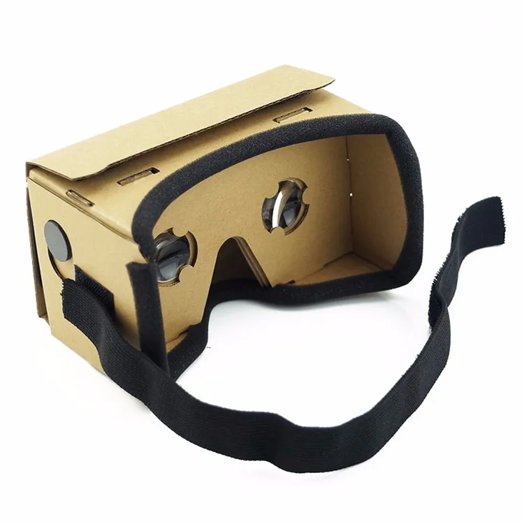 DIY ультра ясный Google Cardboard VR BOX 2,0 виртуальной реальности 3D очки для iPhone смартфон компьютер gafas xiaomi mi vr гарнитура