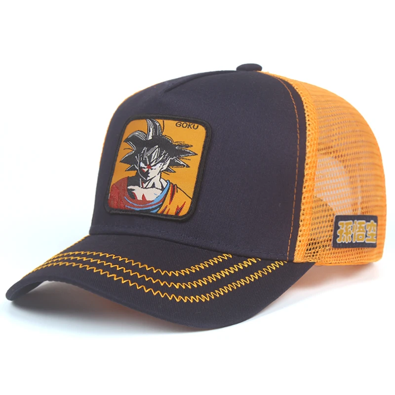 Бренд MAJIN VEGETA Dragon Ball Snapback Кепка хлопковая бейсбольная кепка для мужчин и женщин хип-хоп папа шляпа Дальнобойщик сетчатая шапка дропшиппинг