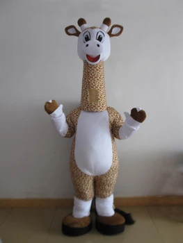 

Super High Quality Fashionable Lovely Deluxe The Giraffe Mascot Costume, Animal Mascot Costume Free Shipping