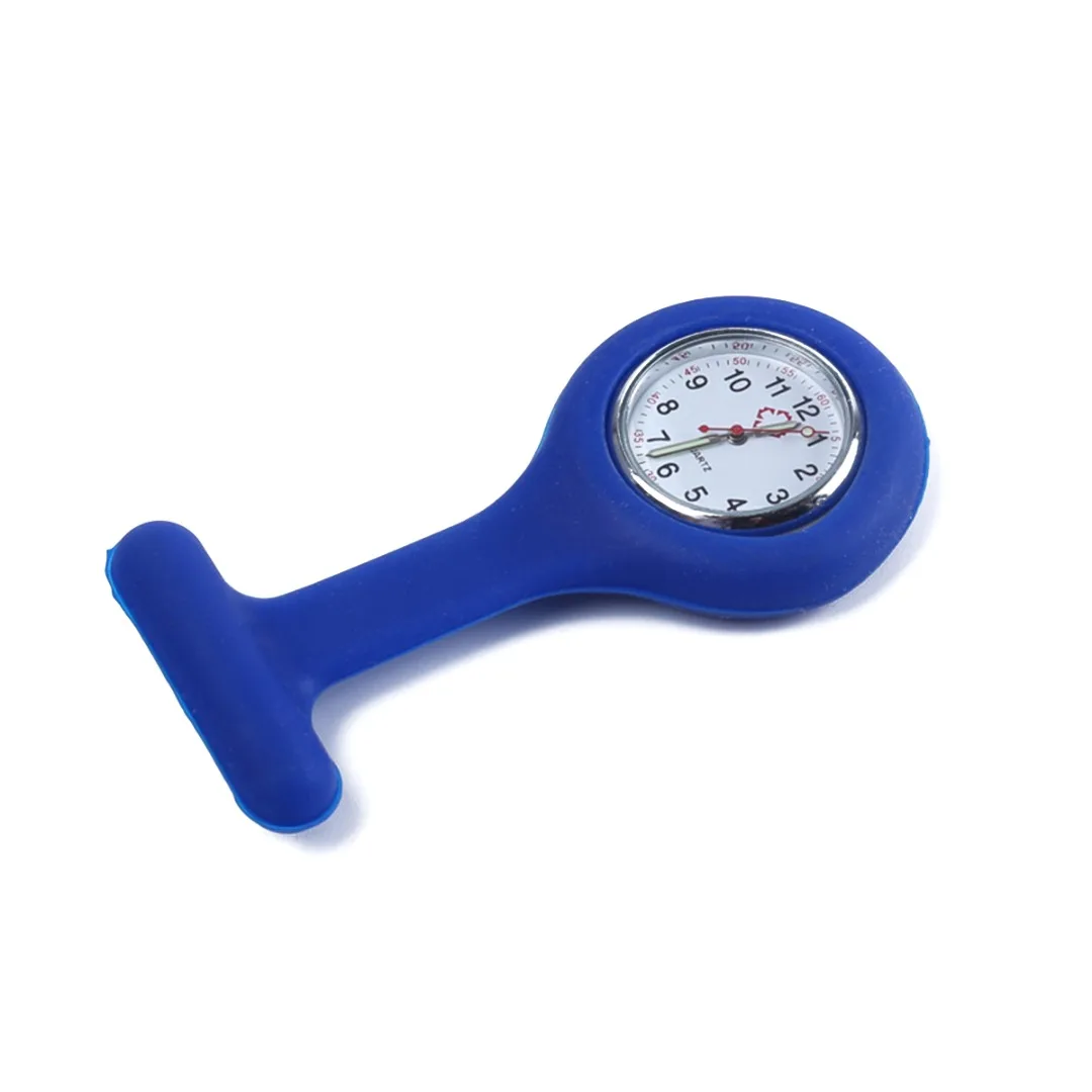 Quartz Fob Nurse Watch 2019 Silicone Brooch Luminous Pocket Watches reloj de bolsillo Doctor Medical Tunic Watch With Battery