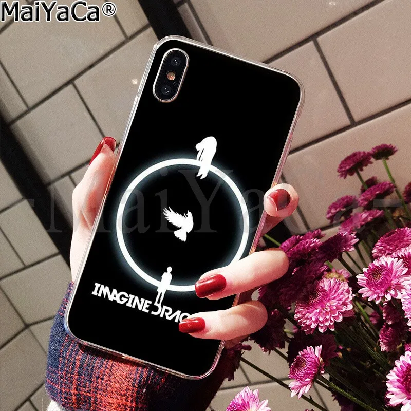 MaiYaCa imagine Dragon Ночная музыка DIY печать рисунок чехол для телефона чехол для Apple iPhone 8 7 6 6S Plus X XS MAX 5 5S SE XR - Цвет: A14