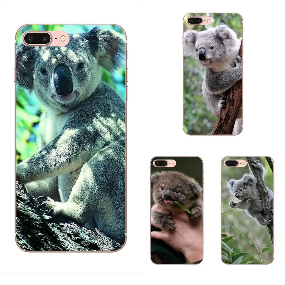 

Transparent Coque Phone Cover Case For Huawei P8 P9 P10 P20 P30 Mate 7 8 9 10 20 Lite Plus Pro 2017 Patterns Koala Bear