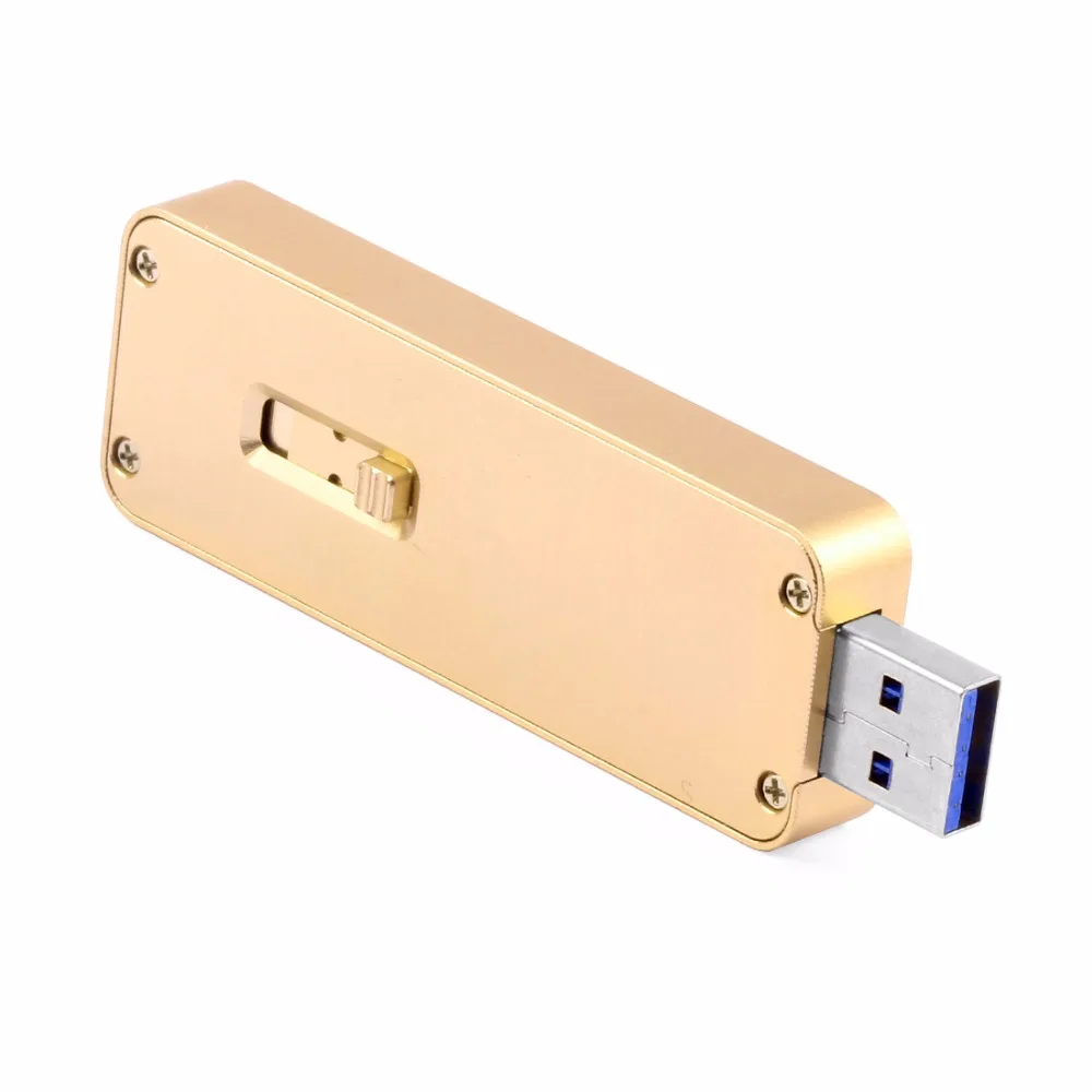 LM-841U USB3.0 TYPE-A TO SATA B-key SSD Enclosure Solid State Drive Hard Disk Adapter USB Enbedded for NGFF 2230/2242 Q19900/2
