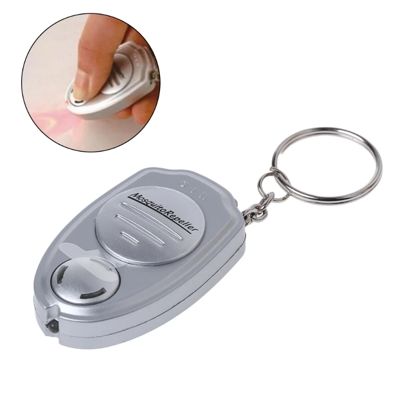 

Ultrasonic Mosquito Repellent Pest Bug Repeller Insect Keychain Control Anti New