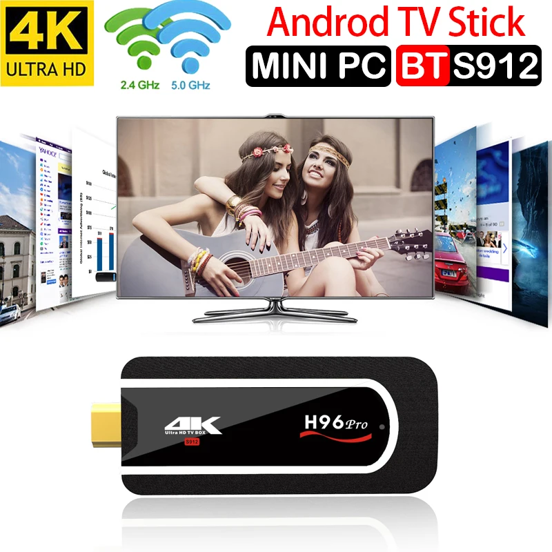 

Xinways h96 pro plus h96 mini pc Amlogic S912 android tv box quad core 2.4g/5g GHz wifi 2GB RAM 8GB ROM BT 4.0 4k HD