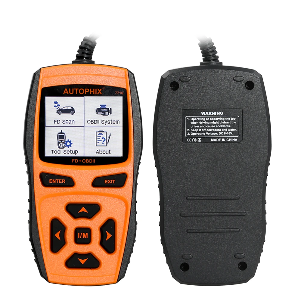 AUTOPHIX 7710 OBDII EOBD OBD2 считыватель кода сканер 7710 сканирующий инструмент