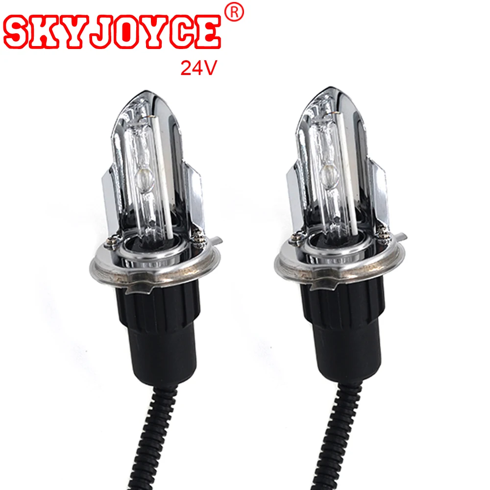 SKYJOYCE 24 В H4 Биксеноновая Поворотная лампа 55 Вт hid фары комплект биксеноновых фар h4