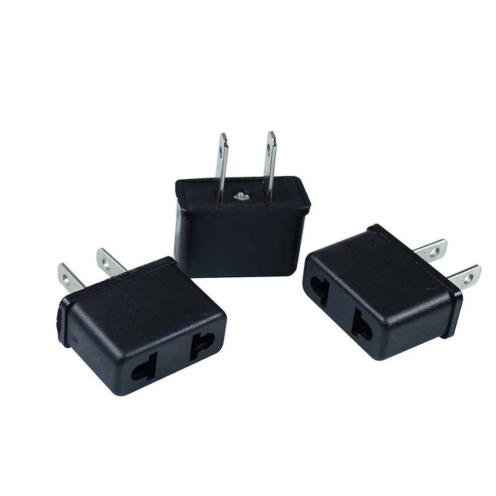 

EU to US AC Power Plug Travel Converter Adapter Power Charger Adapter LEEDSUN