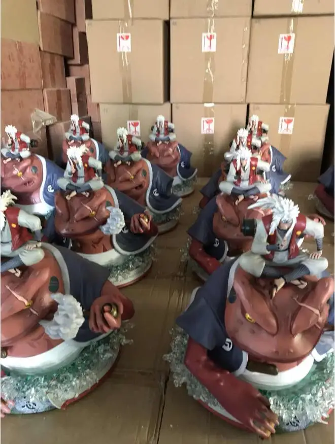 MODEL FANS copy STR NARUTO Jiraiya and Gama-Bunta GK resin made statue for Collection