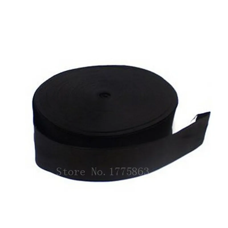 

3" 75mm Black Woven Flat Elastic Craft Sewing - 5 metres AA7612