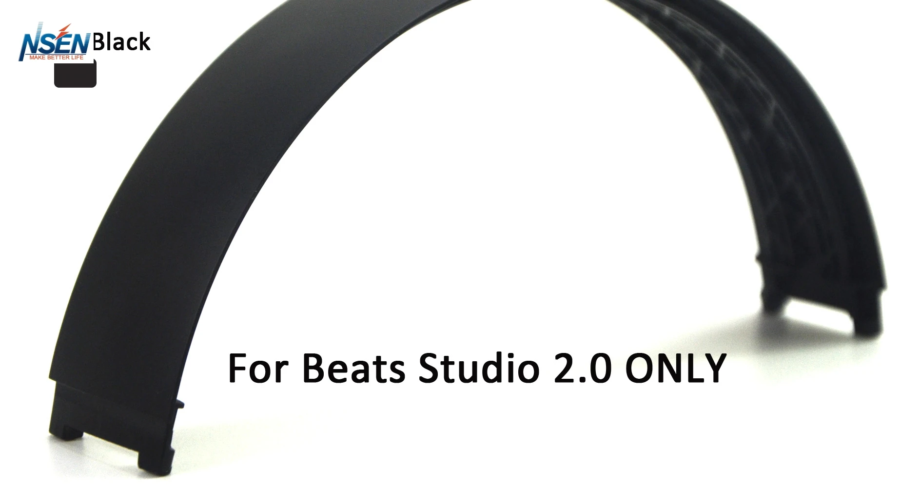 Replacement Top Headband Pad Cushions Repair Part for Beats Studio 2.0 Wired / Wireless Over Ear Headphone (Matte Black) | Электроника