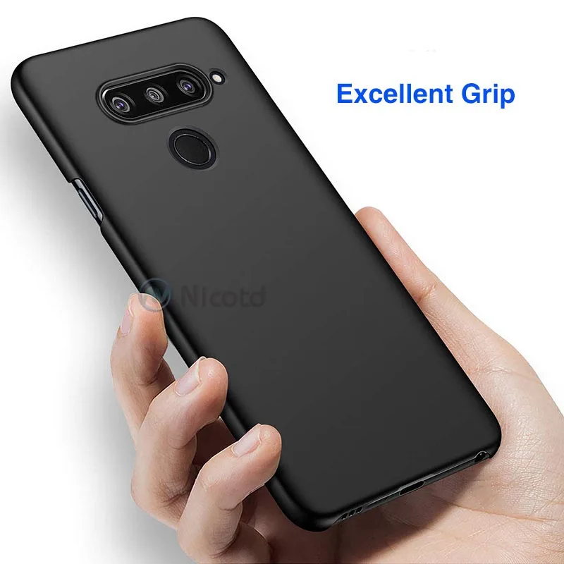 Case For LG V40 ThinQ Luxury Plastic Matte Phone cases Slim Hard PC Back Cover sFor LG G7 ThinQ V30 V20 V40 Q6 Q7 Q8 Q9 G6 G7 (2)