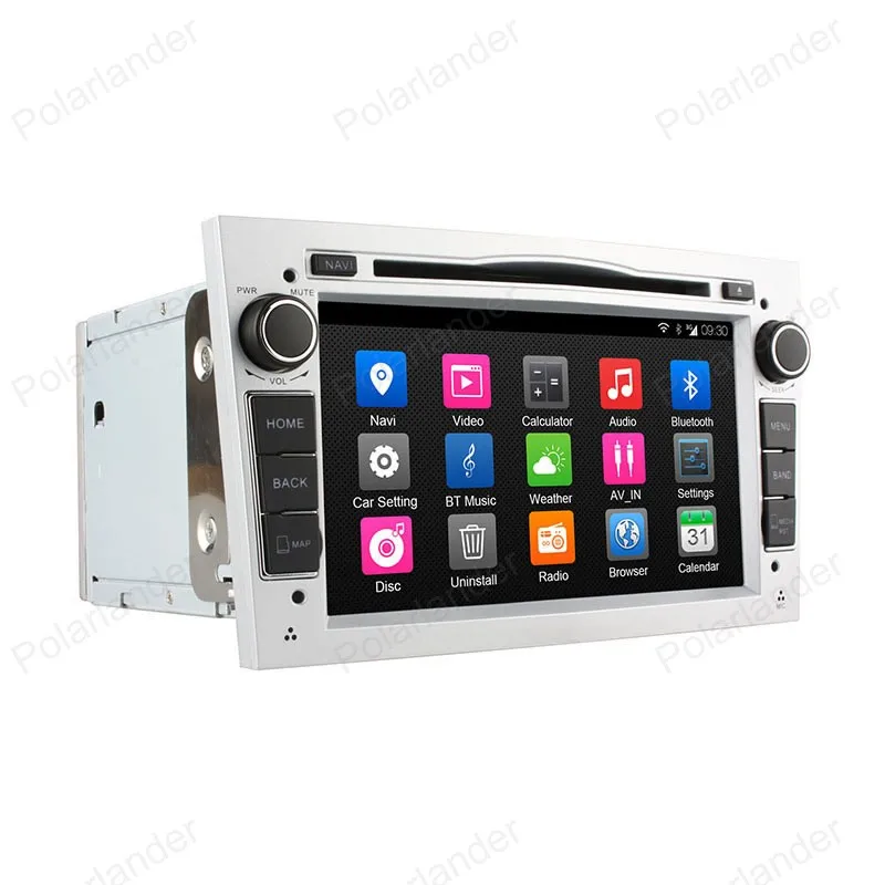 Discount 2 din 7" GPS Stereo Radio android 4.4 for Vauxhall Opel Astra H G J Vectra Antara Zafira Corsa Quad core Car DVD Player 31