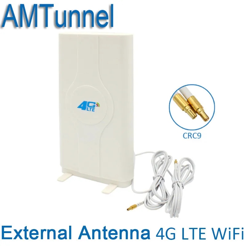 4G LTE  External Panel Antenna 700-2600MHz  antenna CRC9 Connector