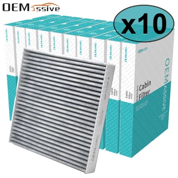 

10PC Car Accessories Pollen Cabin Air Filter Includes Activated Carbon For Honda Accord Civic Crosstour CR-V CRV Legend Pilot