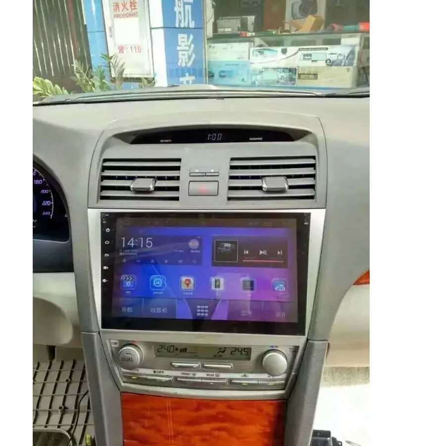 Discount Aoluoya 9" IPS 2G RAM 32G ROM Android CAR DVD GPS Navigation For Toyota Camry 2008 2009 2010 2011 Car Radio multimedia bluetooth 5