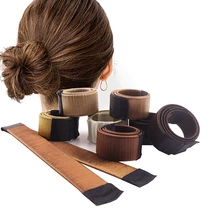 Модные персональные волосы синтетический парик пончики бутон голова волшебные аксессуары для волос шпильки DIY салон дизайн инструмент для женщин