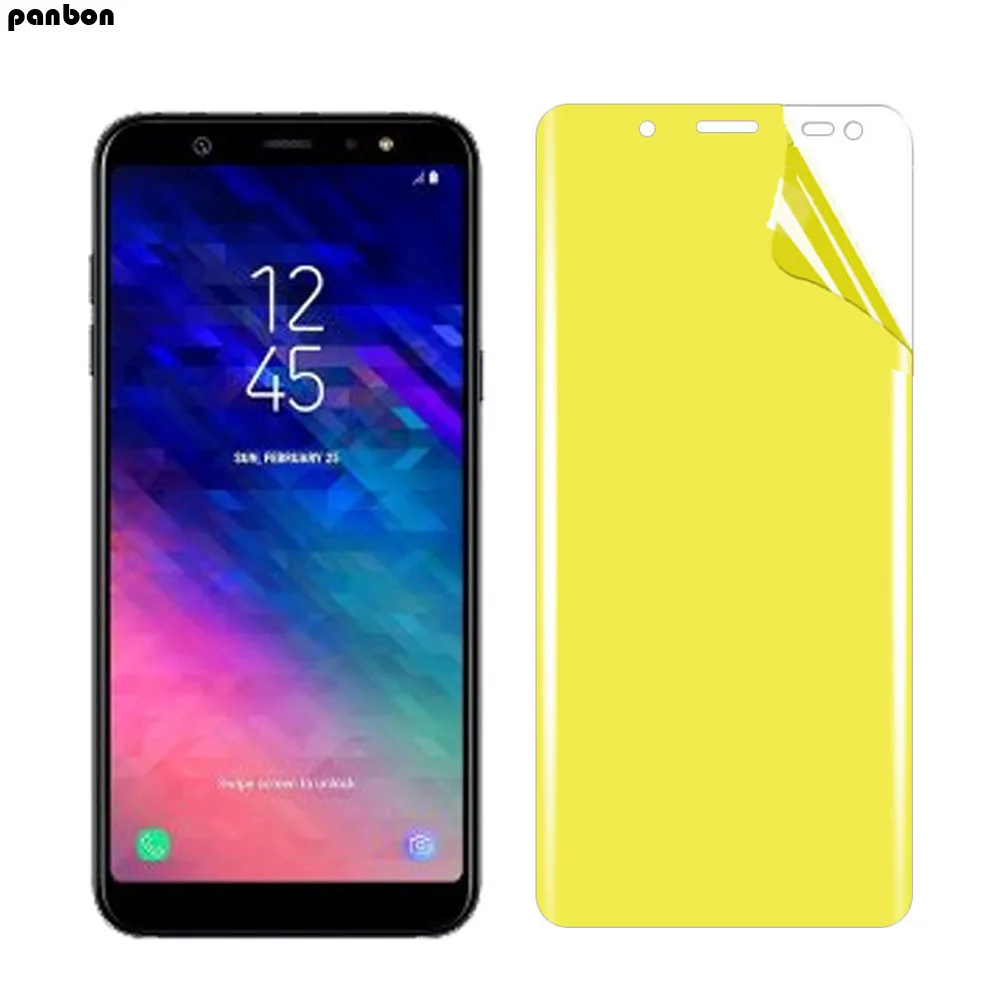 3D мягкая Гидрогелевая Передняя пленка для Samsung galaxy A8S A6S A9S A8 Plus A9 star lite 2018 защитная