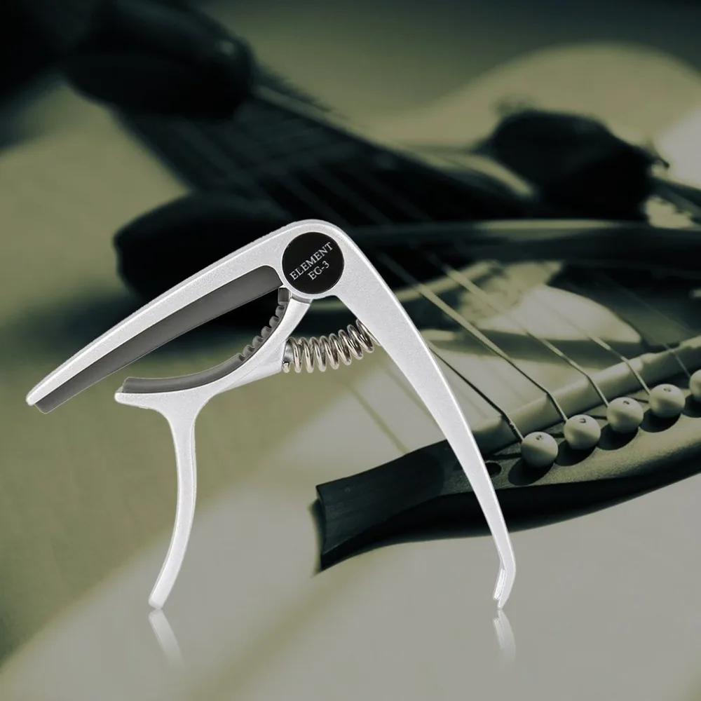 Гитара Capo легкая Гитара Capo Народная акустическая электрическая гитарный каподастр для гитары аксессуары для инструментов гитарра бытовой прибор par