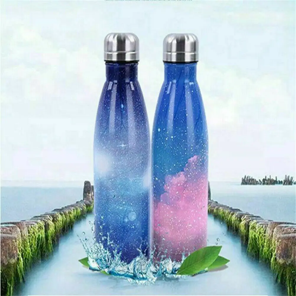 

500ML Travel Mug Tea Coffee Water Vacuum Cup Thermos Bottle Stainless Steel Travel Sport Mug Thermo Bottle Gifts Vacuum Flasks