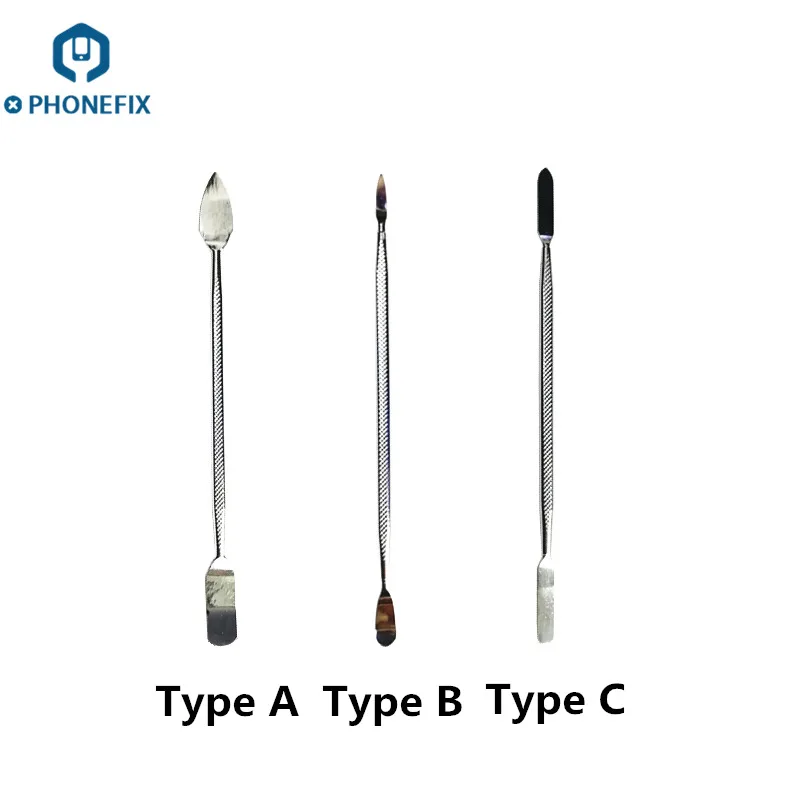 

PHONEFIX Stainless Steel Mobile Phone Repairing Opening Metal Spudger for iPhone Samsung Laptop Tablet Repairing Tools