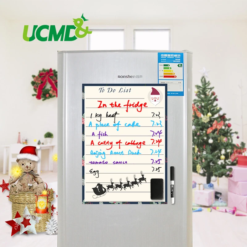 

Fridge Magnets Flexible Erasable Magnetic Notes Mini Whiteboard Fridge Magnet Message Board Memo Pad Whiteboard For Fridge A4