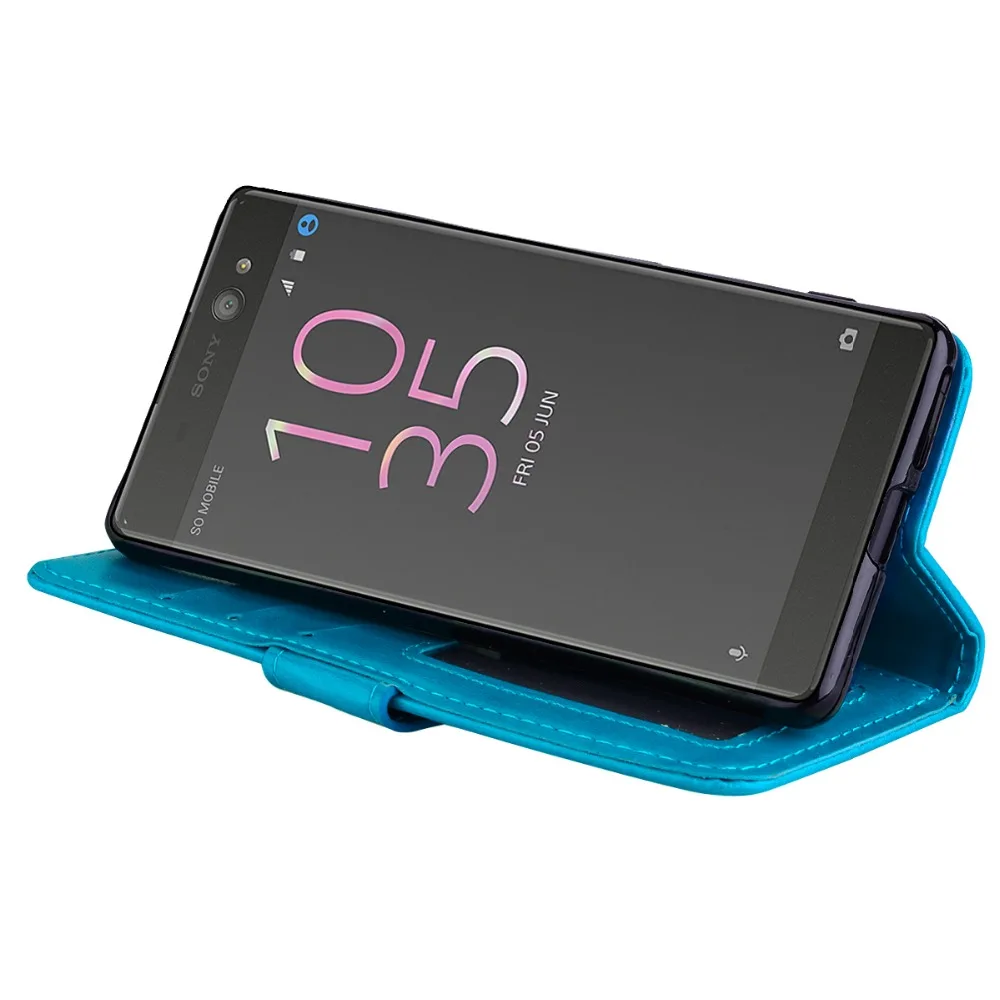 Единорог чехол для Sony Xperia XA Dual Sim кожаный чехол-бумажник с откидной крышкой для Sony XA F3111 F3113 F3115 чехол для телефона для сони Xperia XA