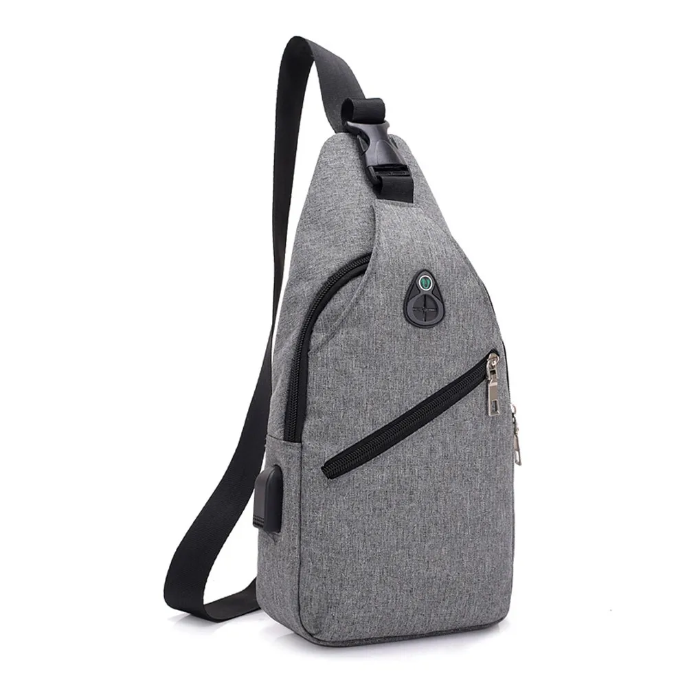 Новая мужская сумка через плечо модная Водонепроницаемая Мужская оксфордская ткань в Корейском стиле сумка через плечо на поясе для
