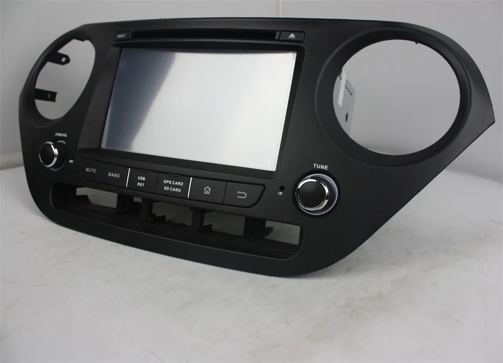 Discount DSP For Hyundai I10 2014 2015 Android 9. 2GB RAM 16GB 4 core Car DVD Player GPS Map RDS Radio wifi 4G Bluetooth steering 4