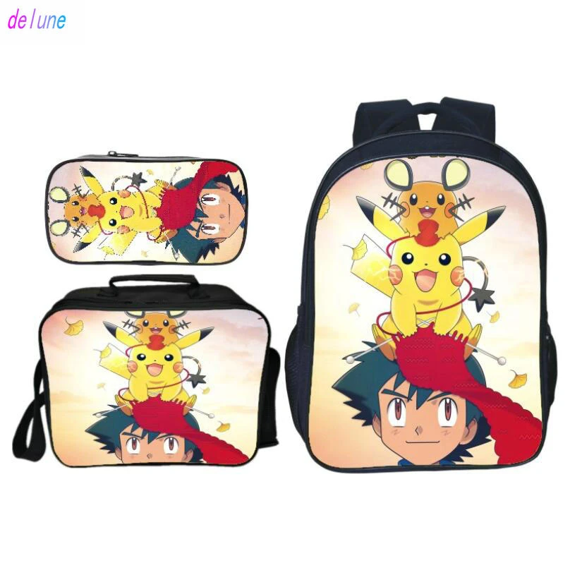 3 Pieces Ensemble Mignon Pikachu Sacs A Dos Ensemble Pour Enfants Bebe Pokemon Sacs D Ecole Enfants Sacs A Dos Pour Garcons Filles Bookbag Cadeaux Scolaires Aliexpress 3 Pieces Ensemble Mignon Pikachu Sacs A Dos Ensemble Pour Enfants Bebe Pokemon Sacs D Ecole Enfants Sacs A Dos Pour Garcons Filles Bookbag Cadeaux Scolaires Aliexpress