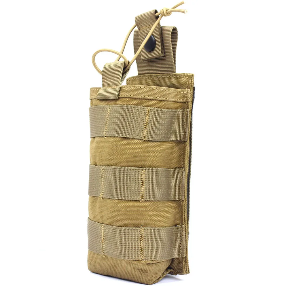 ROCOTACTICAL Open Top Universal Tactical Molle Radio Pouch for Radio
